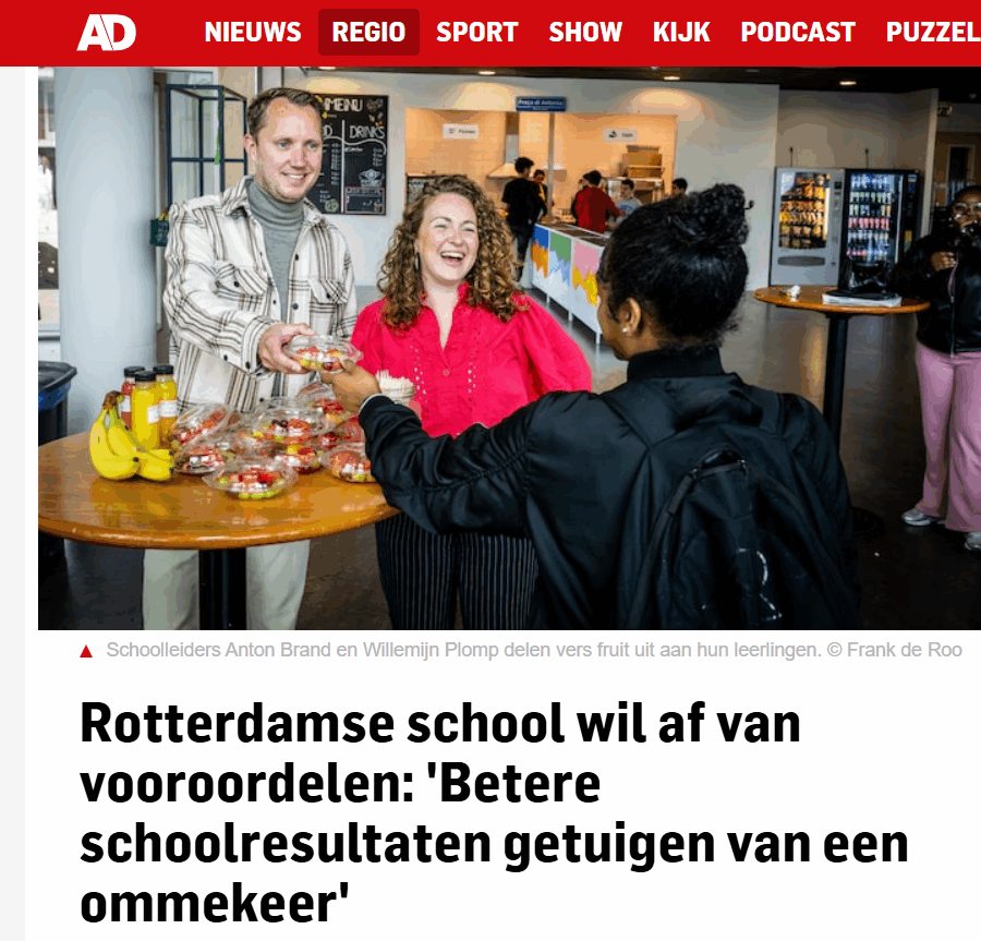 De Hef in AD Rotterdams Dagblad