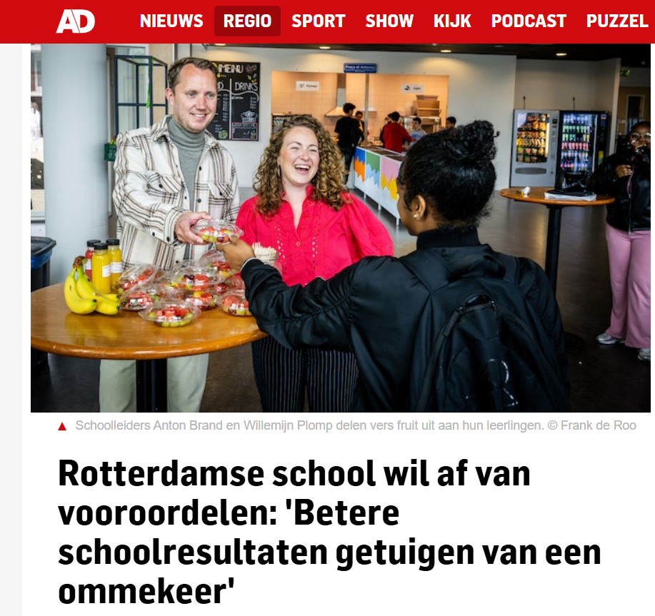 De Hef in AD Rotterdams Dagblad